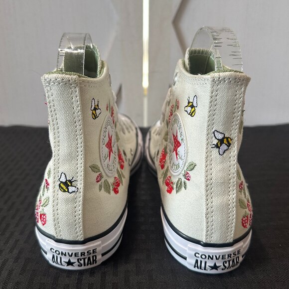 Limited Edition Converse Chuck Taylor All Star Hi Berry Buzz Sneakers - Picture 8 of 12